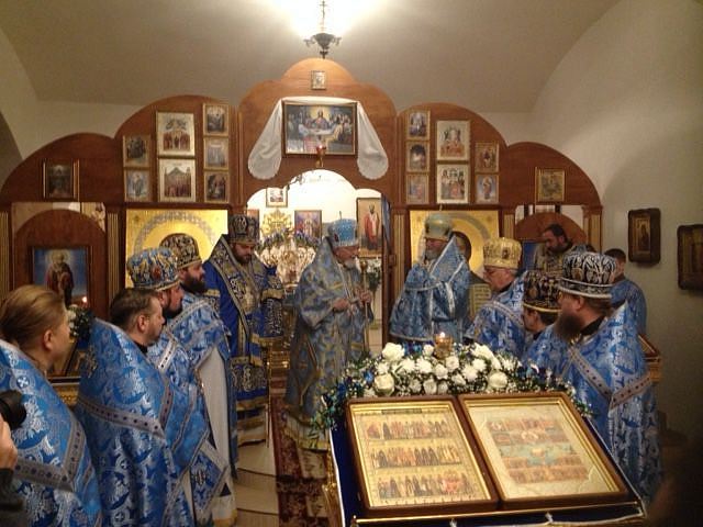 Liturgie všech českých pravoslavných biskupů, kteří zastávají funkci v církevní správě