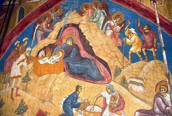 Ikona Narození Kristova, Monastýr Vysoké Dečany, Metochie, Srbsko